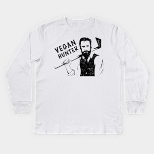 Vegan Hunter 2 Kids Long Sleeve T-Shirt